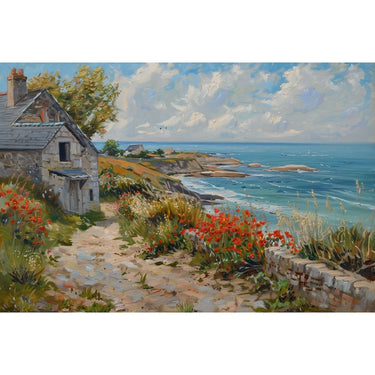 Canvas with Sea
